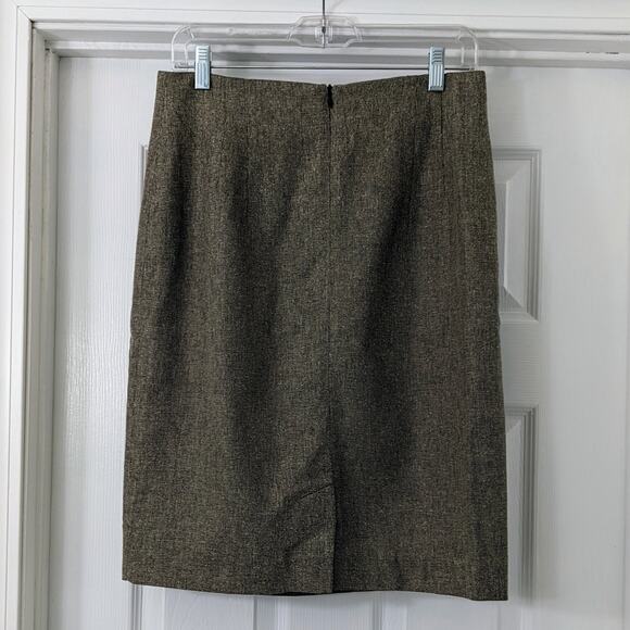 Jones New York Twill Skirt Sz 10 - Picture 3 of 4